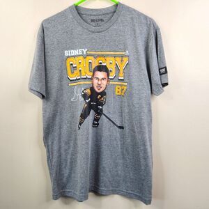 500 Level Pittsburgh Penguins Sidney Crosby Shory Sleeve Graphic Tee Medium